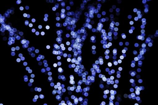 博多駅のイルミネーション（玉ボケ） 4 玉ボケ,光の森,博多駅前広場の写真素材