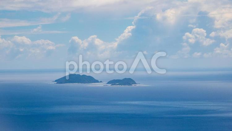 宮古島の海と島 宮古島,海,島の写真素材