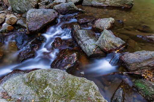 静岡県浜松市　秋の仙厳の滝 日本,静岡県,浜松市の写真素材