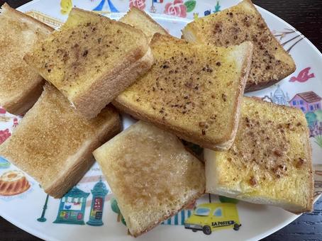 食パンのカレーパン カレー,パン,塗るだけの写真素材