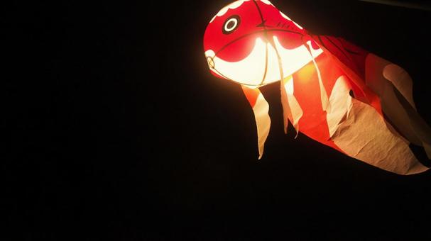 優雅でユーモラス！柳井金魚ちょうちん祭り 山口県,柳井,金魚の写真素材