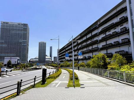 江東区から見た東京の街 2025年春 江東区から見た東京の街 2025年春 東京,港区,豊洲の写真素材
