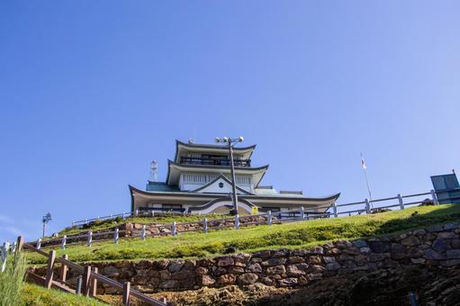 小牧山城 小牧山城,小牧城,小牧市歴史館の写真素材