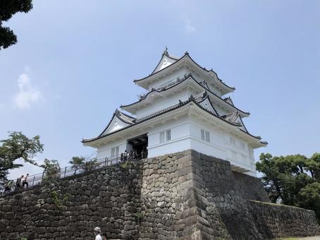 小田原 小田原 小田原,小田原城,日本100名城の写真素材