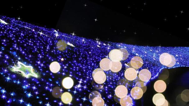 虹の郷　イルミネーション イルミネーション,クリスマス,夜景の写真素材