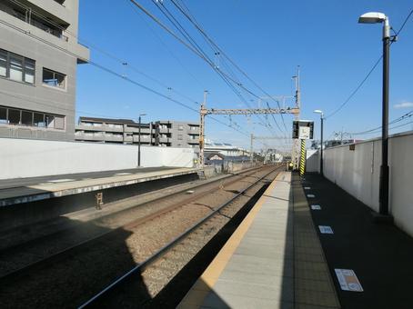 Photo, line, station, railway, 