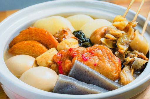 具だくさんのおでん おでん,鍋料理,大根の写真素材