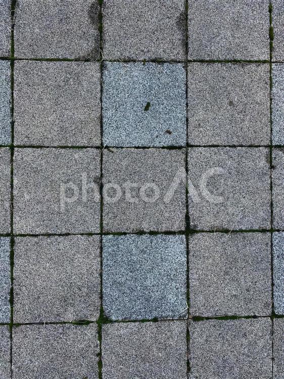 古びた公園の石畳 石,石畳,背景の写真素材