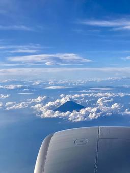 夏の富士山 夏の富士山の写真