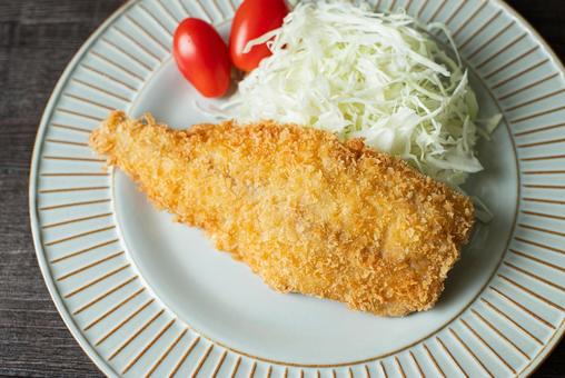 鰺フライの寄りの写真です 鰺フライの寄りの写真ですの写真