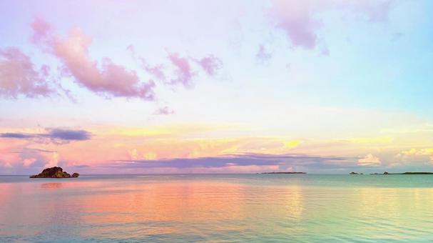 A fantastic tropical sea sunset, JPG A fantastic tropical sea sunset, JPG