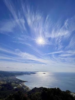 鋸山展望台からの景色 鋸山展望台からの景色の写真