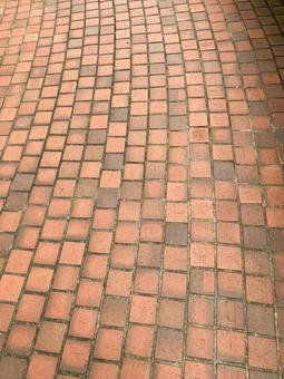 レンガ畳 レンガ畳の写真