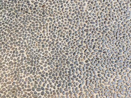 コンクリートと石の洗い出し仕上げ コンクリート,セメント,石材の写真素材