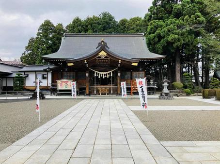 諏訪神社 社殿 諏訪神社 社殿 諏訪神社,岩手県北上市,神社の写真素材