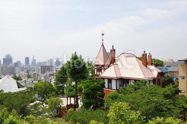 神戸 北野異人館 風見鶏の館 三ノ宮,三宮,兵庫県の写真素材