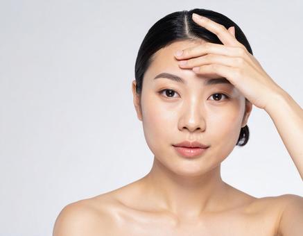 美肌 美容系の女性モデル スキンケア3 美肌 美容系の女性モデル スキンケア3の写真