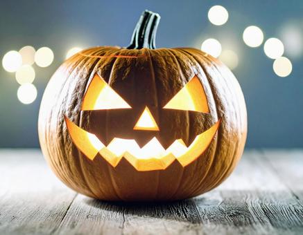 かぼちゃのアップの写真