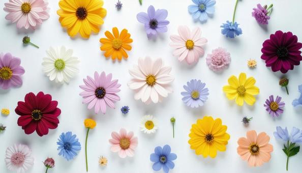 花のバックグラウンド 花のバックグラウンドの写真