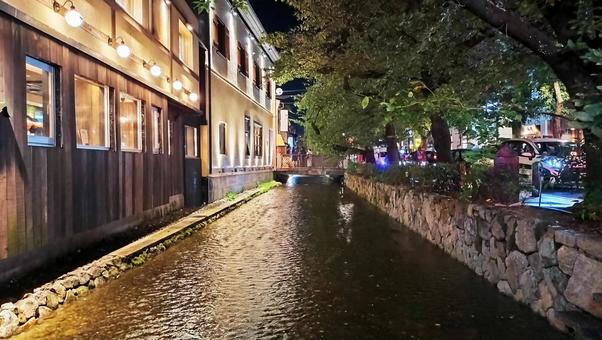 京都 川の写真