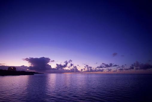 朝方の空間の写真