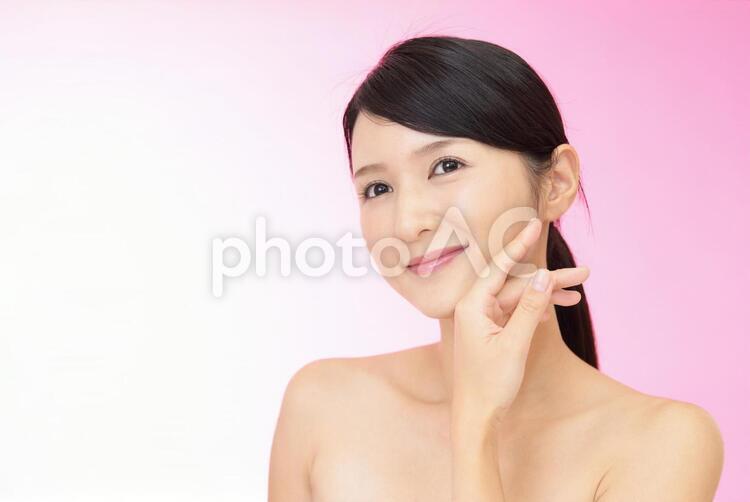 美容　スキンケアイメージ 美容,女性,人物の写真素材