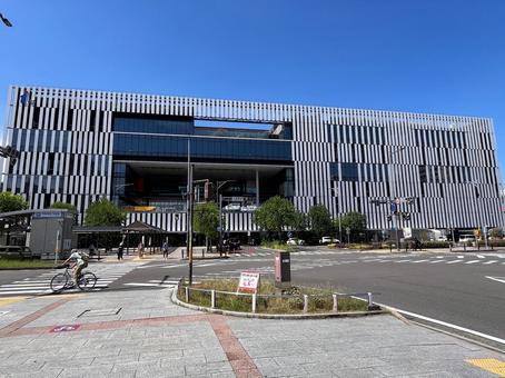 尾張一宮駅 尾張一宮駅 jr,名鉄,一宮駅の写真素材