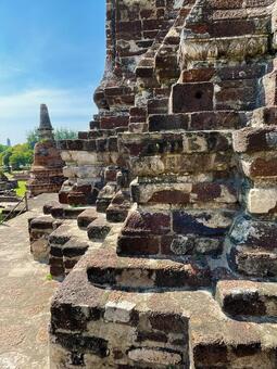 アユタヤ遺跡 アユタヤ遺跡,世界遺産,史跡の写真素材