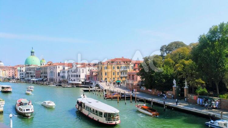 ベネチアの風景 ベネチア,ベニス,イタリアの写真素材