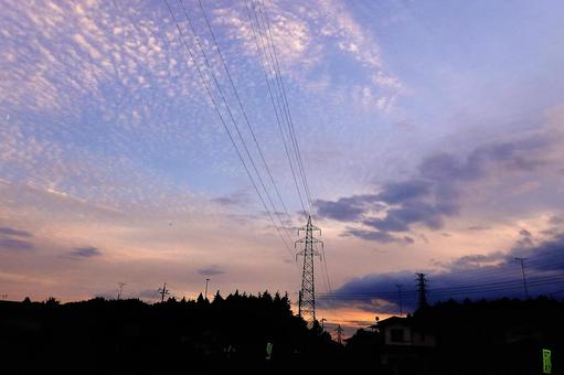 夕焼け 夕焼けの写真