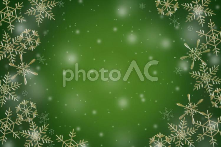 冬の背景　雪の結晶 背景,冬,クリスマスの写真素材