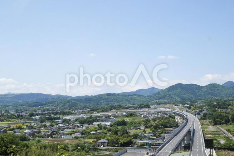 新東名高速道路　秦野丹沢付近 新東名,高速道路,秦野丹沢の写真素材