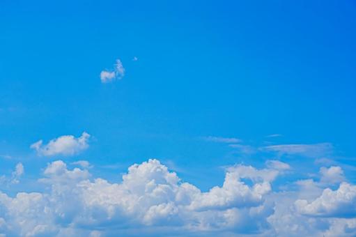 真夏の入道雲 真夏の入道雲の写真