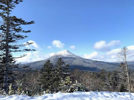 雪景色 雪景色の写真