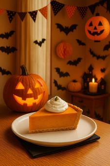 ハロウィンパーティの飾りつけ ハロウィンパーティの飾りつけの写真