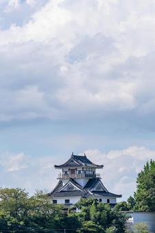 高城(月山日和城) 高城(月山日和城) 城,天守閣,高城の写真素材