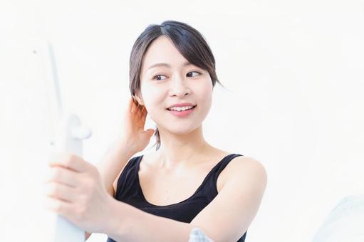 ライフスタイル ライフスタイル ビジネス,美容,日本人の写真素材
