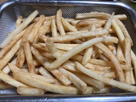 ポテト ポテト フライドポテト,ポテト,ポテトフライの写真素材