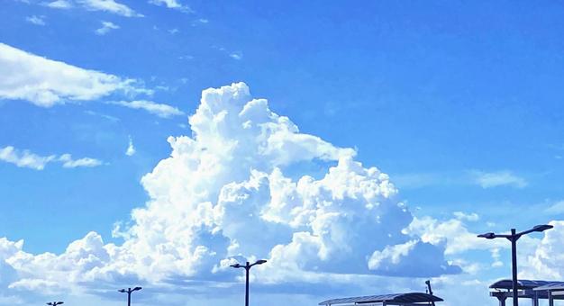 Photo, sky, summer sky, blue sky, 