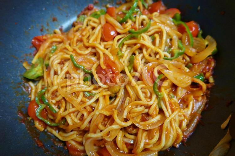 ナポリタンスパゲッティー2 ナポリタン,スパゲッティ,スパゲティーの写真素材