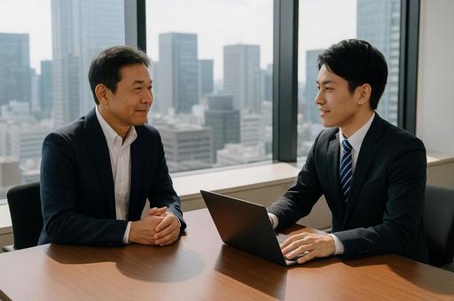 転職エージェントの面談 転職エージェントの面談の写真