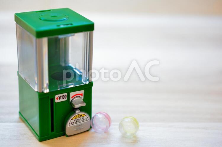 ガチャガチャのイメージ ガチャガチャ,ガチャポン,ガシャポンの写真素材