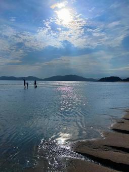 山口県光市　虹ヶ浜 山口県,光市,虹ヶ浜の写真素材