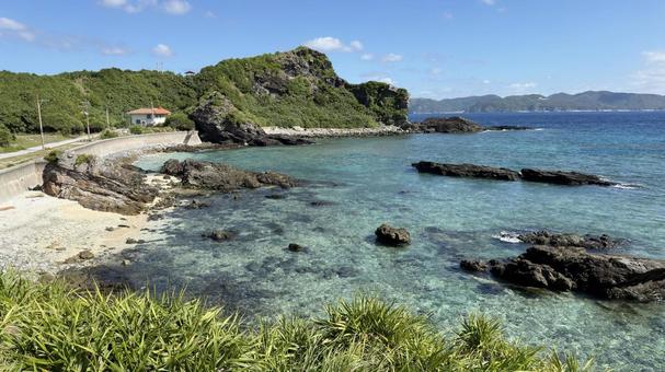 沖縄　慶良間諸島　阿嘉島 沖縄,慶良間諸島,阿嘉島の写真素材