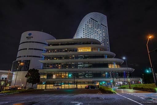 都市景観 都市景観 都市夜景,夜景,夜の写真素材