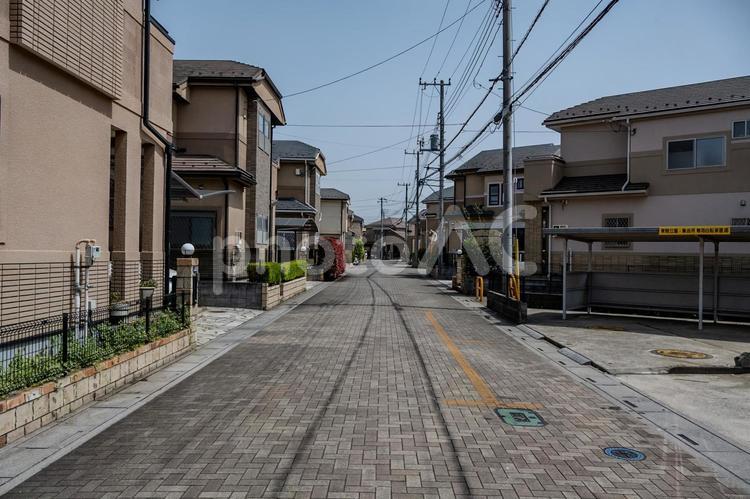 北本市の住宅地 住宅,家,建物の写真素材