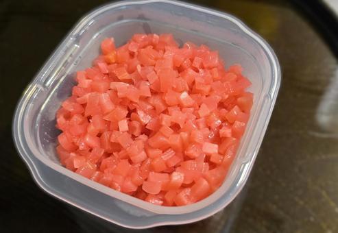 きざみ紅ショウガ 紅ショウガ,きざみ紅ショウガ,薬味の写真素材