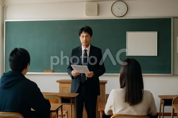 授業での講師と生徒 教育,教師,学びの写真素材