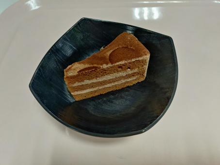 チョコレートケーキ チョコレートケーキ チョコレートケーキ,おやつ,学食の写真素材