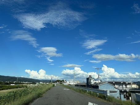 夏空 夏空の写真